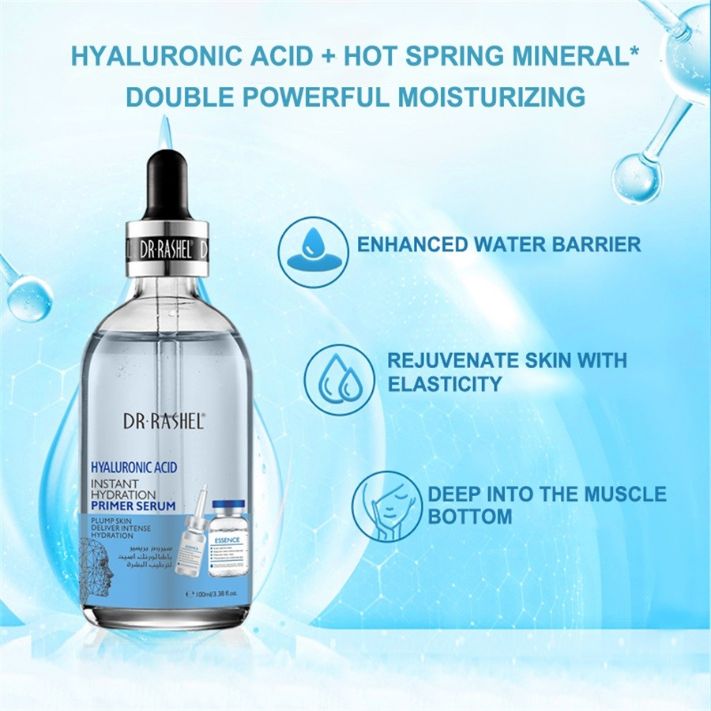 Dr. Rashel Hyaluronic Acid Instant Hydration Primer Serum, 100ml