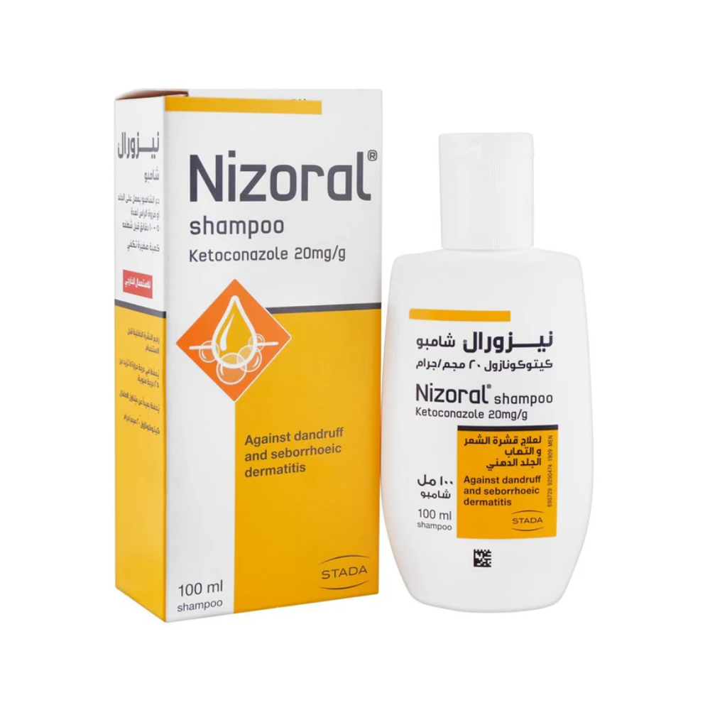 Nizoral Shampoo, Anti-Dandruff , Ketoconazole 20mg/g, 100ml