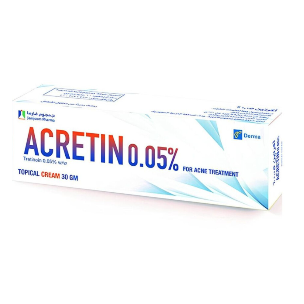 Derma Acretin 0.05% Topical Cream 30g