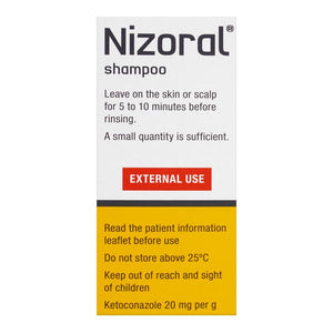 Nizoral Shampoo, Anti-Dandruff , Ketoconazole 20mg/g, 100ml