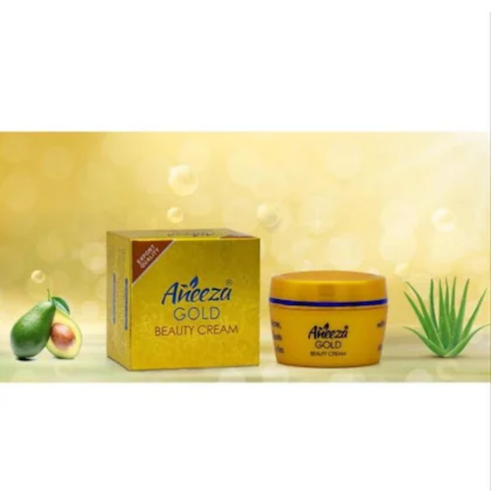 Aneeza Gold Beauty Cream With Avocado and Aloe Vera - 50g